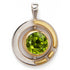 Elodie Pendant in silver gold & various gemstones
